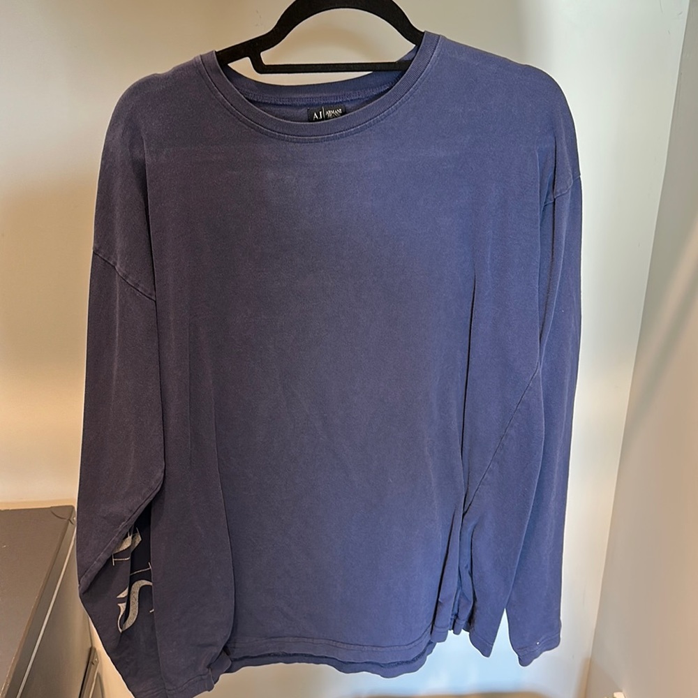 Armani Jeans long sleeve shirt size large